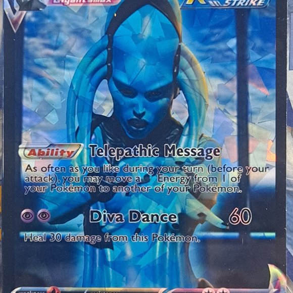Fifth Element Diva Plavalaguna Pokemon Card - Picture 4 of 4
